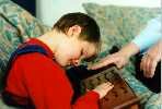 Verena, a Deaf-Blind child