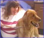 owner with guide dog