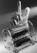 mechanical fingerspeller