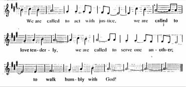 music sheet of the passage discussed below