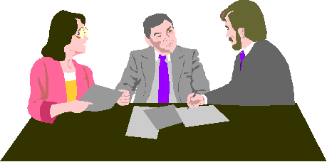 Meeting the people