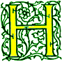 Illuminated letter H